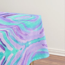 Virvlar runt purpurfärgad turkos för