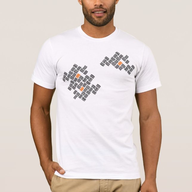 Virvlar runt t-shirt (Framsida)
