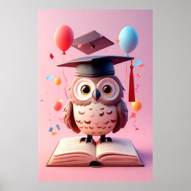 Vis Domherre Examenstrut på Bok Poster (Framsidan)