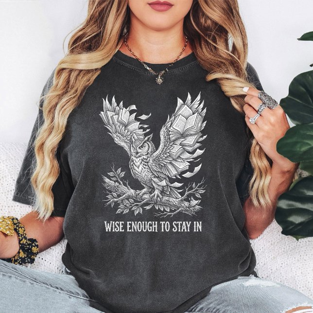 Vis domherre med bokvingar t shirt (Skapare uppladdad)