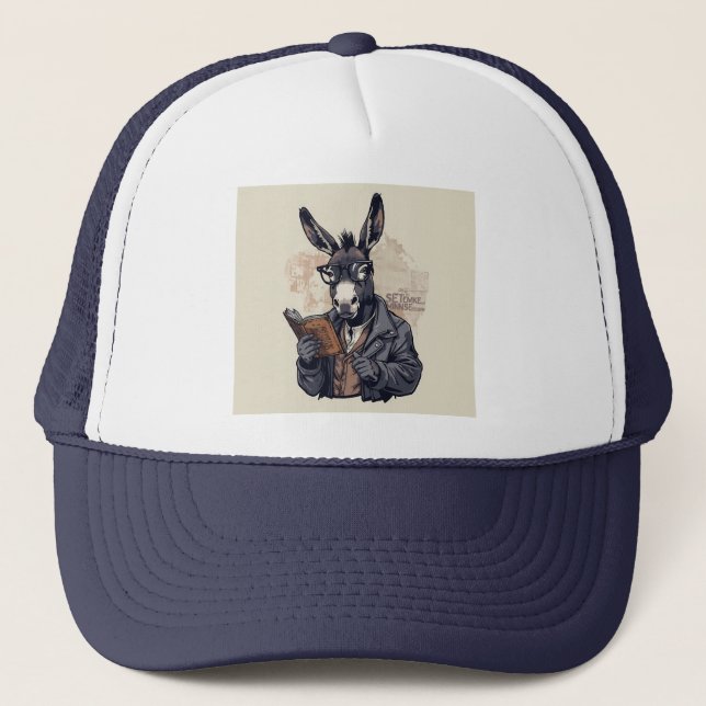 Vis donkey — Keps (Framsida)