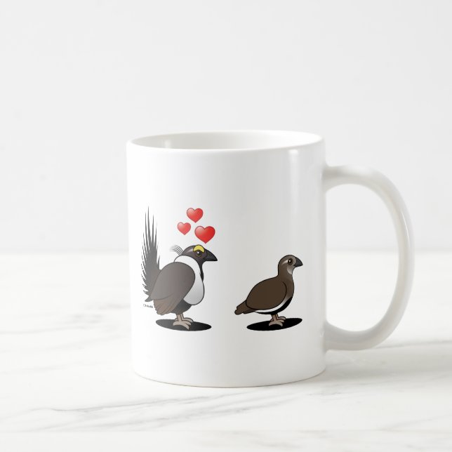 Vis Grousekärlek Kaffemugg (Höger)