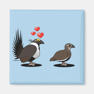 Vis Grousekärlek Magnet