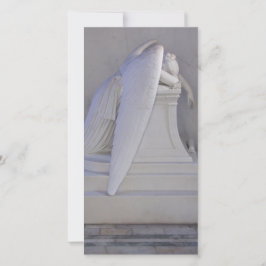 Visa aldrig Ensamen (sidvy) Fotokort