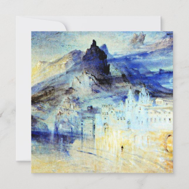 Visa Amalfi, bra konsmålning Kort (Framsida)