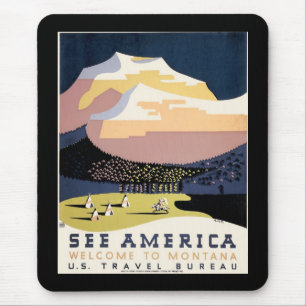 Visa Amerika ~ Välkommen till Montana Musmatta