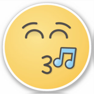 Visa Ansikte med leende Öga Klistermärken