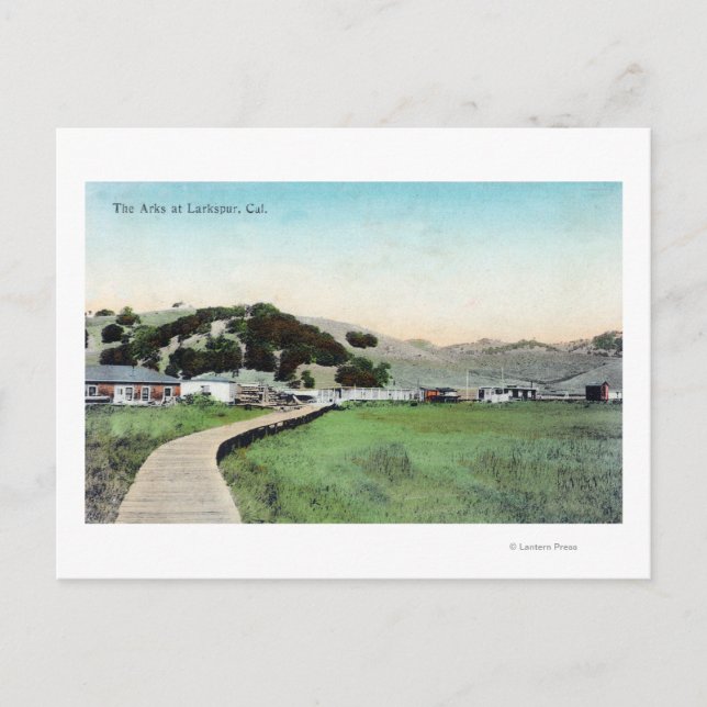 Visa ArksLarkspur, CA Vykort (Framsida)