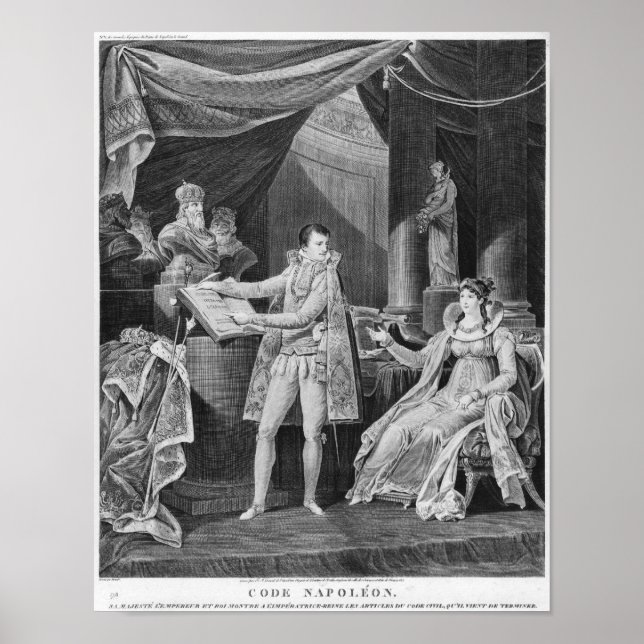 Visa artiklarna från Code Civil Poster (Framsidan)