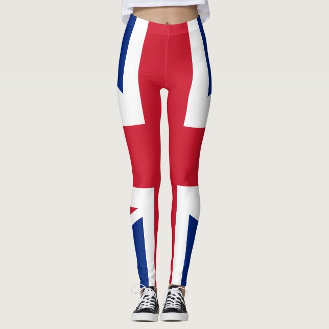 Visa av din färg - Storbritannien Leggings (Framsida)