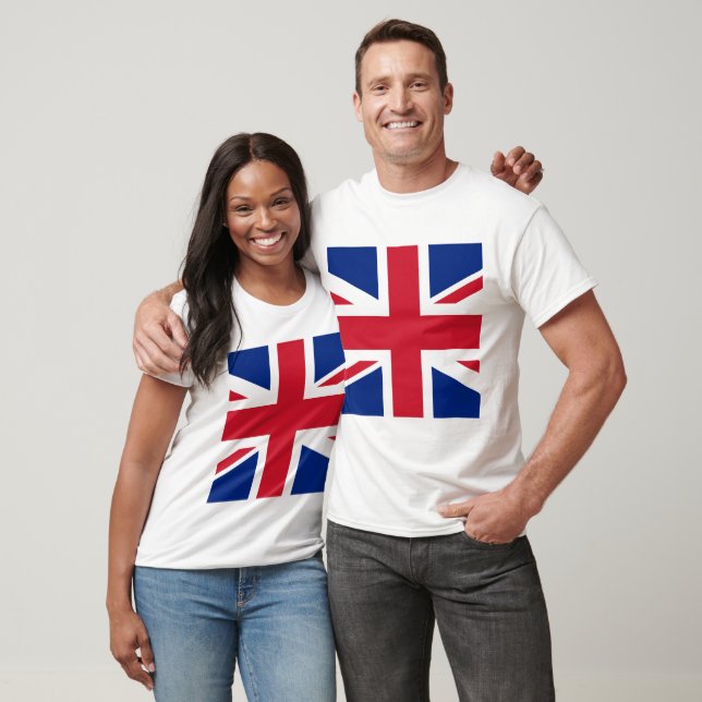 Visa av din färg - Storbritannien T Shirt (Unisex)