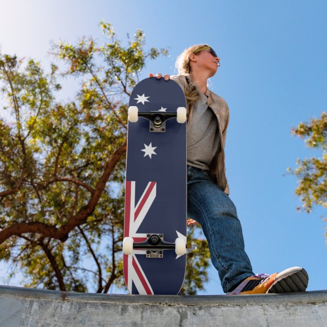 Visa av färgen - Australien Mini Skateboard Bräda 18,5 Cm (Utomhus 1)