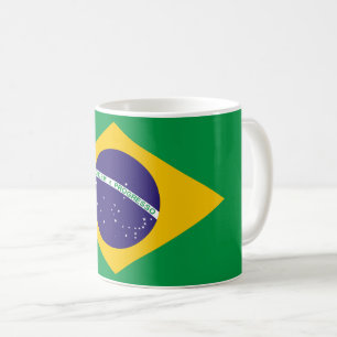 Visa av färgen - Brasilien Kaffemugg