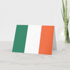 Visa av färgen - Irland Tack Kort