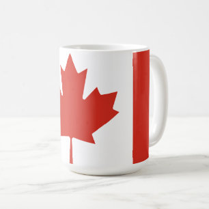 Visa av färgen - Kanada Kaffemugg