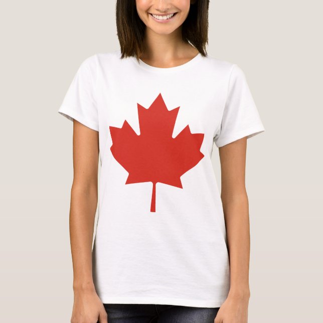 Visa av färgen - Kanada T Shirt (Framsida)