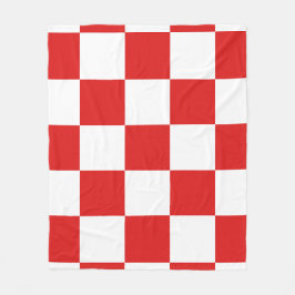 Visa av färgen - Kroatien Fleecefilt