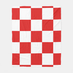 Visa av färgen - Kroatien Fleecefilt