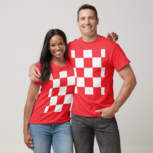Visa av färgen - Kroatien T Shirt (Unisex)