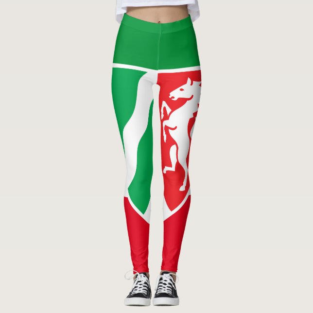 Visa av färgen - Nordrhein-Westfalen Leggings (Framsida)