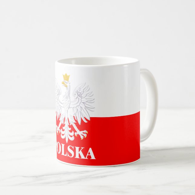 Visa av färgen - Polska Kaffemugg (Framsida höger)