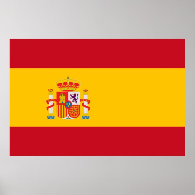 Visa av färgen - Spanien Poster (Framsidan)