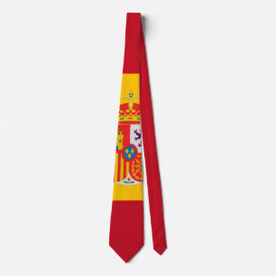 Visa av färgen - Spanien Slips