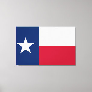 Visa av färgen - Texas Canvastryck
