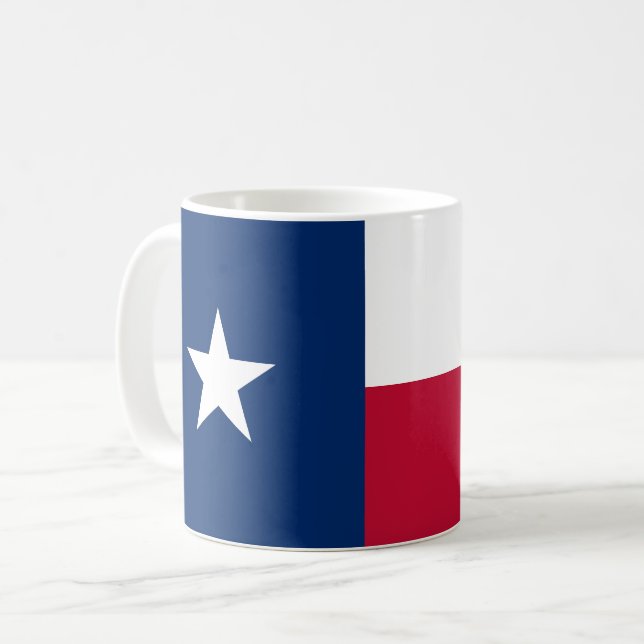 Visa av färgen - Texas Kaffemugg (Framsida vänster)