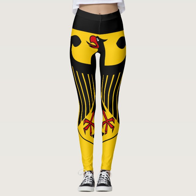 Visa av färgen - Tyskland Leggings (Framsida)