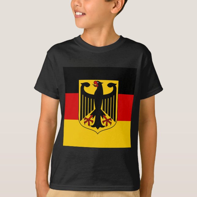 Visa av färgen - Tyskland T Shirt (Framsida)