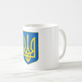 Visa av färgen - Ukraina Kaffemugg
