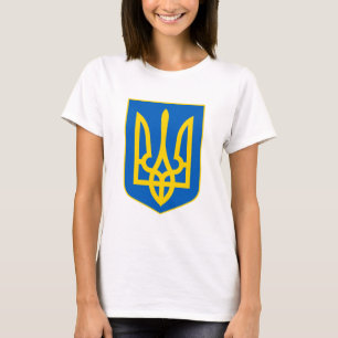 Visa av färgen - Ukraina T Shirt
