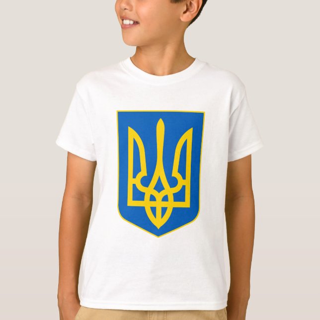 Visa av färgen - Ukraina T Shirt (Framsida)