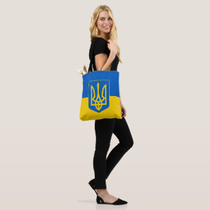 Visa av färgen - Ukraina Tygkasse