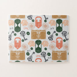 Visa babylådspel för Genderna i Escape-rummet Pussel