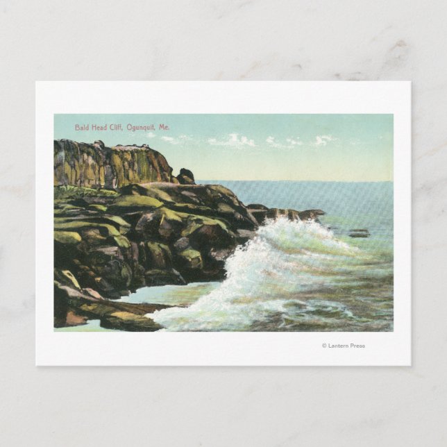 Visa Bald Head Cliff Vykort (Framsida)