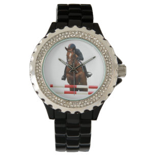 Visa banhoppningRhinestoneklockan Armbandsur