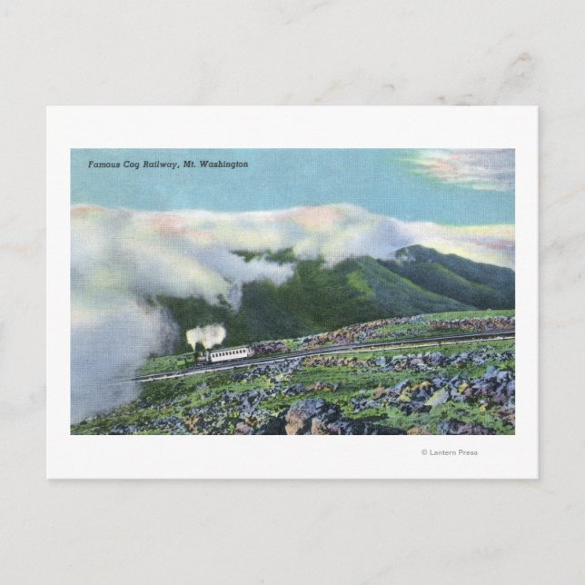 Visa Berömd Cog-järnvägen Vykort (Framsida)