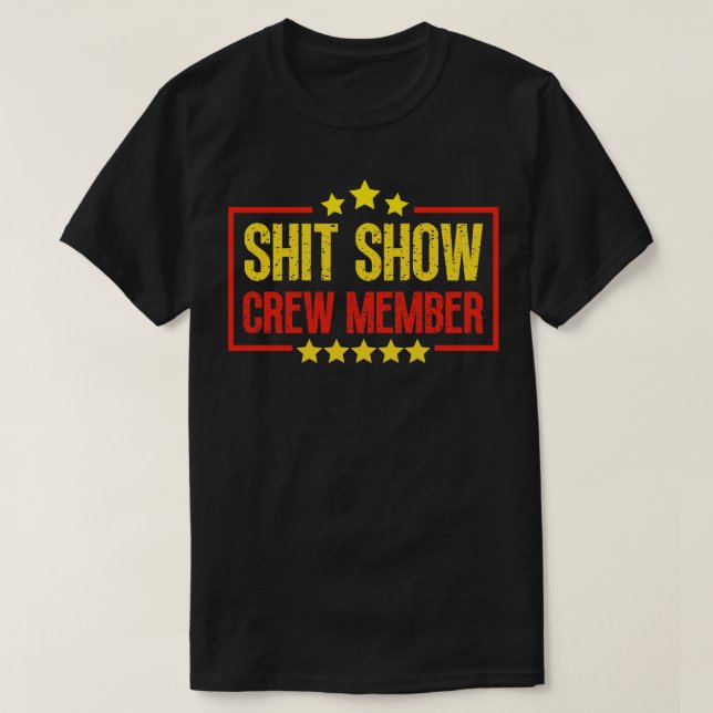Visa besättningsmedlem 22 t shirt (Design framsida)
