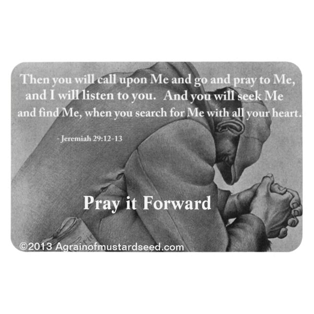 Visa bibelcitatet för mig magnet (Horisontell)