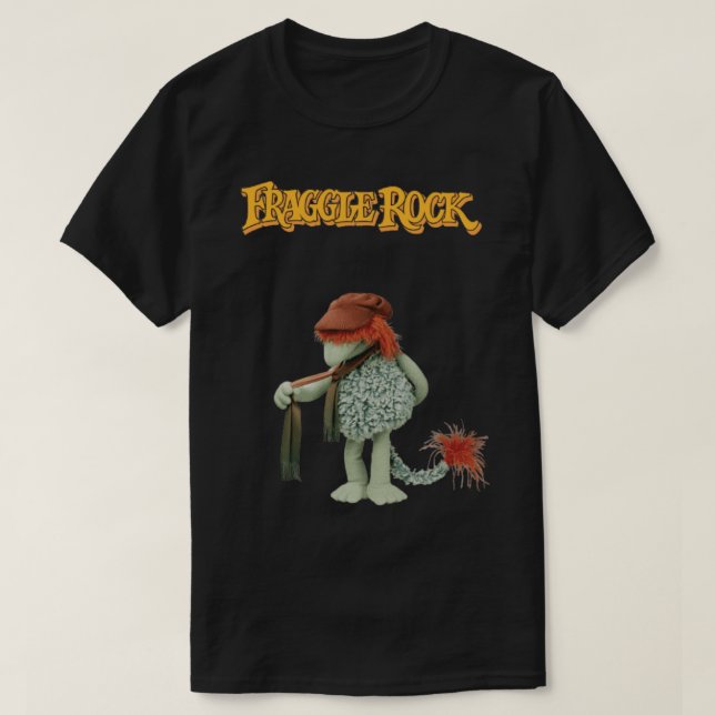 Visa bober-etikett för Fraggle Sten T Shirt (Design framsida)