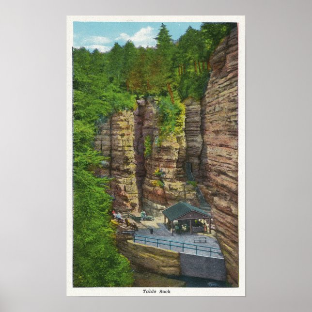 Visa Bord Sten Poster (Framsidan)