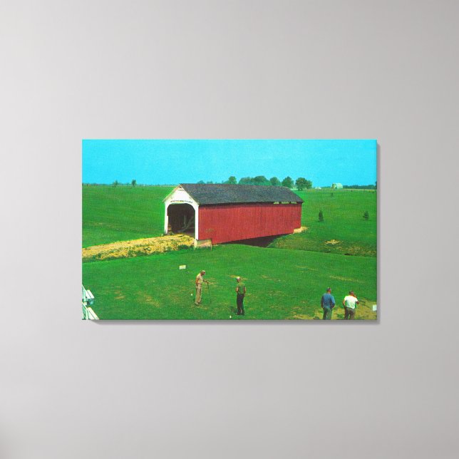 Visa Catlin-bron Canvastryck (Framsida)