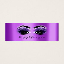Visa certifikat Lila Violet Lash Makeup