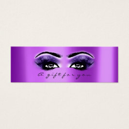 Visa certifikat Lila Violet Lash Makeup