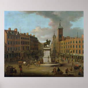 Visa Charing Kor och Northumberland Poster