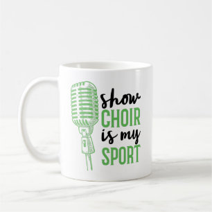 Visa Choir är min idrottsmusik Kaffemugg