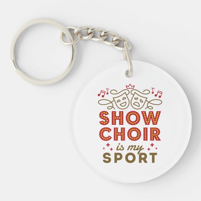 Visa Choir är min sport (Framsidan)