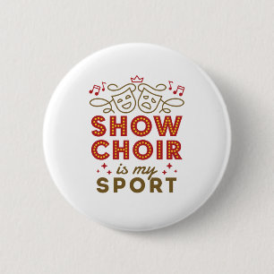 Visa Choir är min sport Knapp